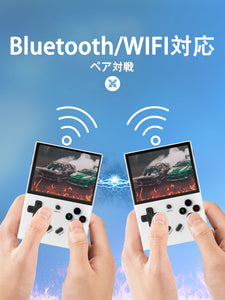 ANBERNIC RG35XX Plusハンドヘルドゲーム機 Linuxシステム 3.5インチIPSOCAフルスクリーン WIFI/Bluetooth 4.2多人対戦 日本語対応 3300mAh 64GB