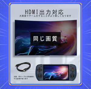 Powkiddy RGB10MAX3 RK3566ハンドヘルドゲーム機 wifi/Bluetooth 3Dジョイスティック 5インチIPSスクリーン HDMI出力 4000ｍAｈ 16+64GB