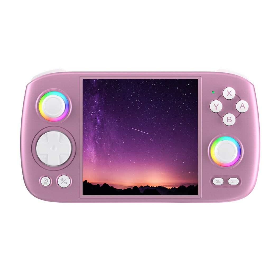 Anbernic RG Cube Unisoc T820 ハンドヘルドゲーム機 Android13システム 3.95インチ1:1タッチスクリーン WiFi/Bluetooth機能 ホールジョイスティック  128GB