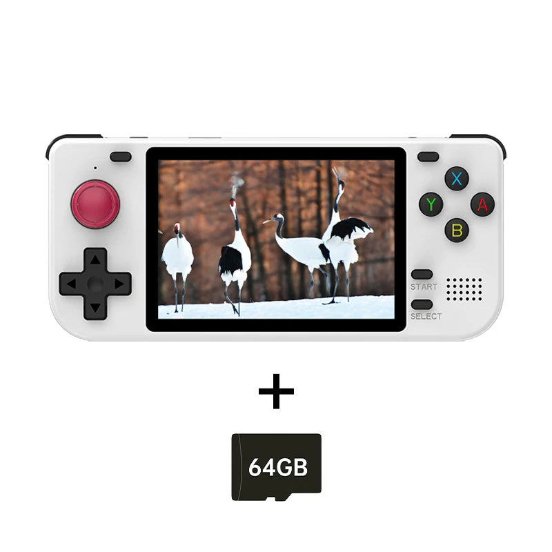 Powkiddy RGB10S RK3326ハンドヘルドゲーム機wifiモード 3Dジョイスティック 3.5インチIPSスクリーン 3000ｍAｈ 64GB