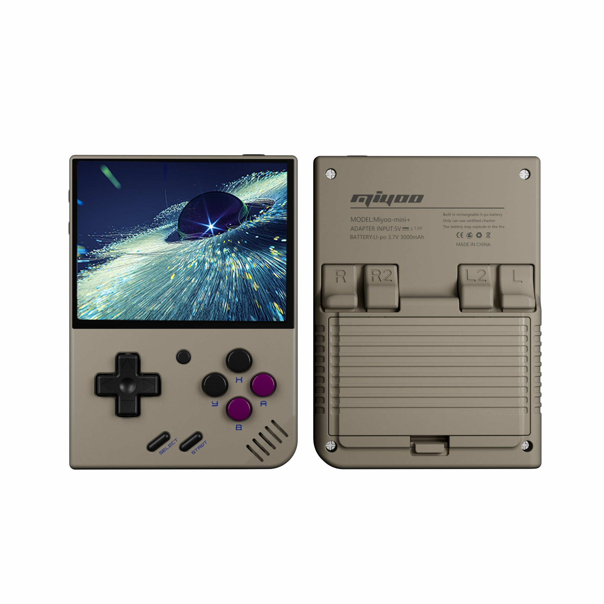 新品 Miyoo mini Plus ポータブルゲーム機 Linuxシステム 3.5インチOCA 