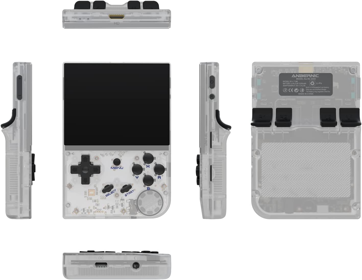 ANBERNIC RG35XX ハンドヘルドゲーム機 Linuxシステム搭載 3.5