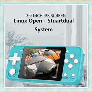 Q90 ポータブルゲーム機 Open Source Linuxシステム 振動モーター 多種シミュレータ互換 16GB